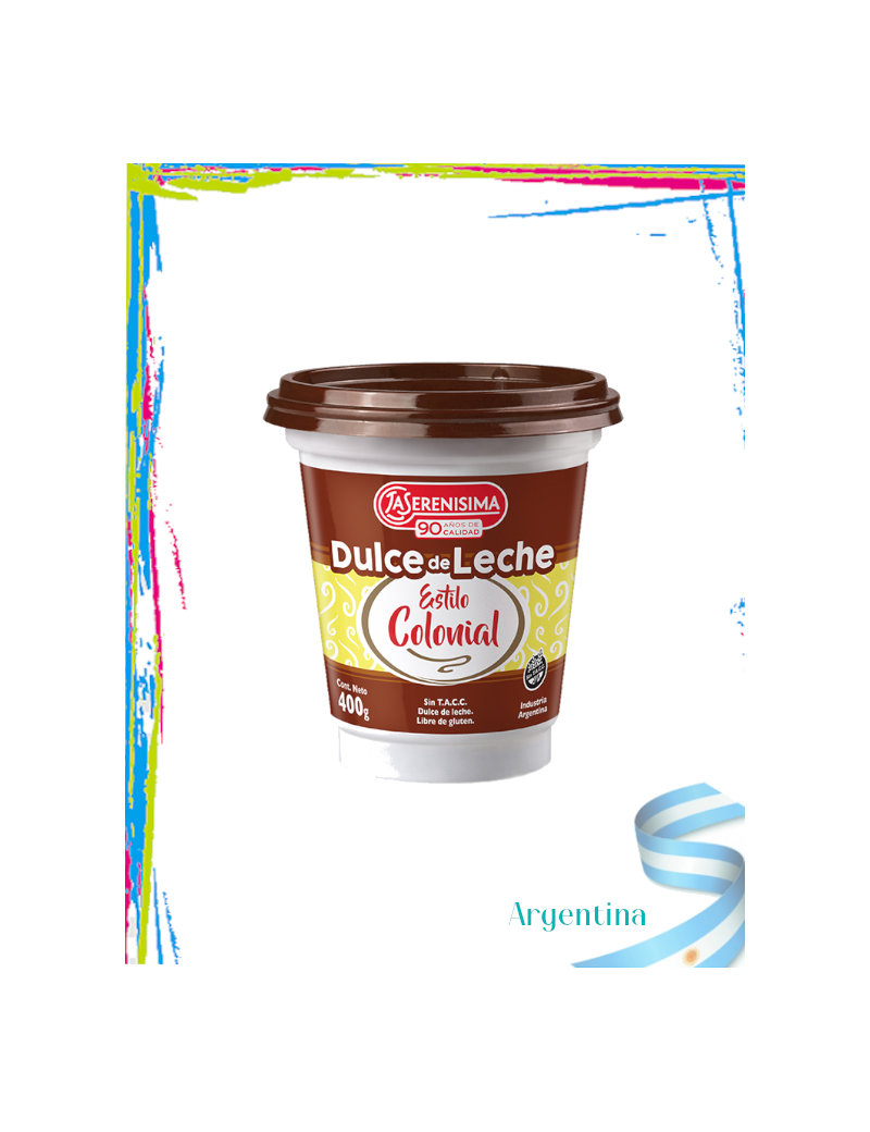 Dulce de leche argentino, la serenisima