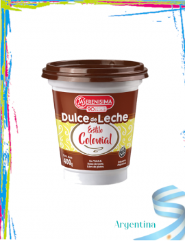 Dulce de leche argentino, la serenisima